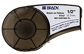 Máy in nhãn BRADY | Nhãn Vinyl 12.7mm (màu vàng) dùng cho máy in nhãn BRADY M21-500-595-YL