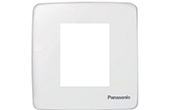 Thiết bị điện PANASONIC | Mặt vuông dùng cho 2 thiết bị PANASONIC Minerva WMT7812-VN