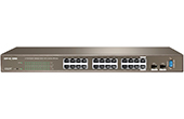 Thiết bị mạng IP-COM | 24-Port Gigabit + 2 combo SFP Slots Managed Switch IP-COM G3224T