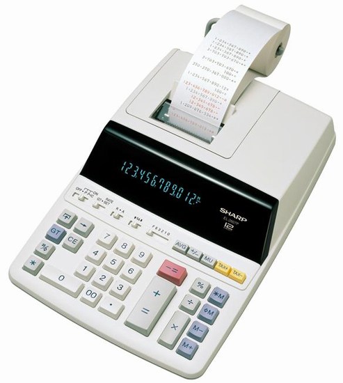 Máy tính tiền in Bill SHARP EL-2607P