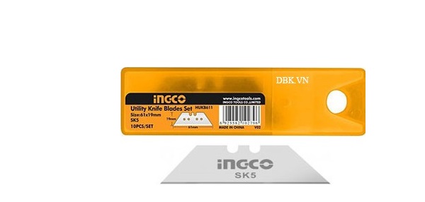 Bộ 10 dao tiện dụng INGCO HUKB611