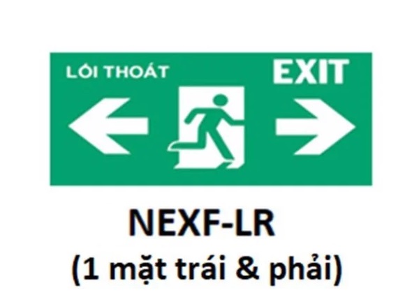 Hình chỉ hướng 1 mặt trái và phải NANOCO NEXF-LR