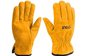 Máy công cụ-đồ nghề INGCO | Găng tay vải da INGCO HGVC02