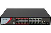 Switch PoE HILOOK | 16-Port 100Mbps Long-Range Unmanaged PoE Switch HILOOK NS-0318P-130 (B)