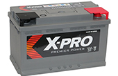 Ắc quy X-PRO | Ắc quy 12V-80Ah X-PRO MF DIN 58043