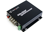 Video Converter Vantech | Bộ chuyển đổi Video cáp quang 8 kênh VANTECH PTF-08