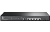 Thiết bị mạng TP-LINK | 8-Port 2.5G and 2-Port 10GE SFP+ with 8-Port PoE Switch TP-LINK TL-SG3210XHP-M2