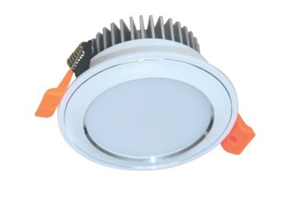 Bóng đèn LED DownLight EMC đổi màu viền nhựa xi nano 7W DUHAL KEX1071