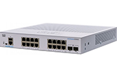Thiết bị mạng Cisco | 18-Port Gigabit Ethernet Smart Switch CBS250-16T-2G-EU