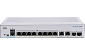 Thiết bị mạng Cisco | 10-Port Gigabit Ethernet Smart Switch CBS250-8T-E-2G-EU