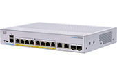Thiết bị mạng Cisco | 10-Port Gigabit Ethernet PoE Unmanaged Switch CISCO CBS250-8FP-E-2G-EU
