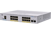 Thiết bị mạng Cisco | 18-port Gigabit Ethernet PoE Managed Switch CISCO CBS350-16P-2G-EU