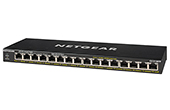 Thiết bị mạng NETGEAR | 16-Port Gigabit Ethernet Unmanaged PoE+ Switch NETGEAR GS316PP