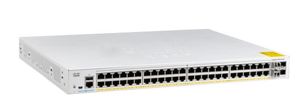 48-port Gigabit Ethernet + 4-port 1G SFP Uplinks PoE Switch Cisco C1000-48P-4G-L