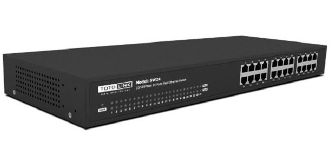 24 ports 10/100Mbps Switch TOTOLINK SW24