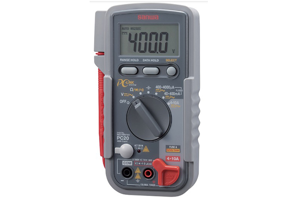 Đồng hồ đo điện vạn năng chỉ thị số (DMM) SANWA PC20