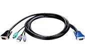 Thiết bị mạng D-Link | 3m PS2 KVM cable for KVM-440/450 switch D-Link KVM-402