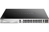 Thiết bị mạng D-Link | 30-Port Lite Layer 3 Stackable Managed PoE Switch D-Link DGS-3130-30PS