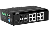 Thiết bị mạng D-Link | 8-port Layer 2 Gigabit Industrial PoE Switch D-Link DIS-F2012PS-E