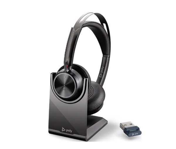 Tai nghe Bluetooth Poly Voyager FOCUS2-M C USB-C, Charge Stand (77Y90AA) Tai nghe Bluetooth Poly Voyager FOCUS2-M C USB-C, Charge Stand (77Y90AA)