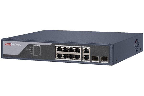8 Port Fast Ethernet Smart PoE Switch HIKVISION DS-3E1310P-SI