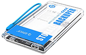 Hộp ổ cứng SSD/HDD ORICO | Hộp ổ cứng Backuper 2.5 inch SSD/HDD ORICO BA2110-CR