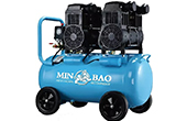 Máy công cụ MINBAO | Máy nén khí không dầu 3000W MINBAO MB-O70L-2 (Xanh)