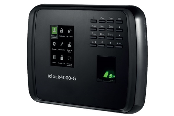 Máy chấm công vân tay, thẻ cảm ứng và pin lưu điện RONALD JACK iCLOCK4000-G 