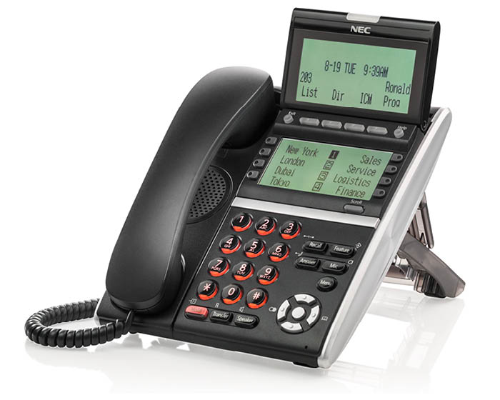 Điện thoại kỹ thuật số NEC DT430 DTZ-8LD-3P (BK) TEL