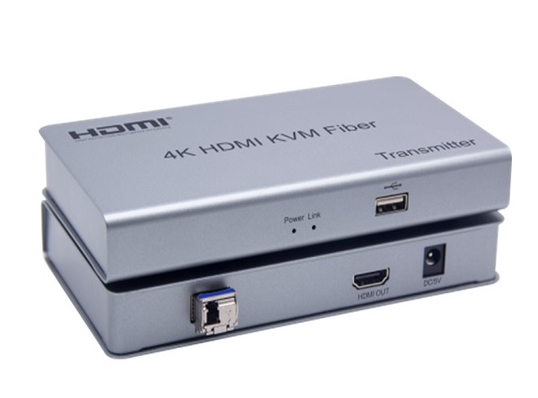 Bộ kéo dài HDMI + USB bằng cáp quang chuẩn 4K HDTEC