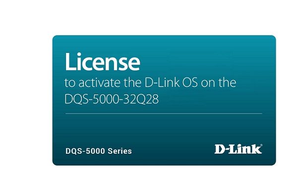 D-Link OS Activation License DQS-5K-32Q28-DC-LIC