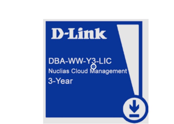 Nuclias 3-year license for Cloud AP D-Link DBA-WW-Y3-LIC