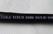 Cáp điều khiển SangJin | Cáp điều khiển có lưới SangJin 6C x 0.75 SQmm