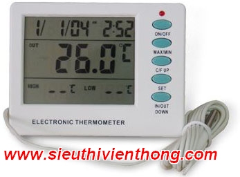 Đồng hồ đo độ ẩm và nhiệt độ TigerDirect HMAMT-108