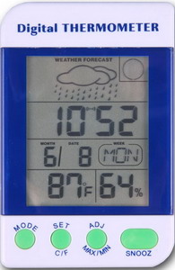 Đồng hồ đo độ ẩm và nhiệt độ TigerDirect HMAMT-110