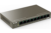 Thiết bị mạng IP-COM | 9-Port Gigabit with 8-Port PoE Unmanaged Switch IP-COM G1109P-8-102W
