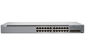 Thiết bị mạng JUNIPER | 24-port 10/100/1000Base-T + 4-port SFP/SFP+ Switch JUNIPER EX2300-24T-DC