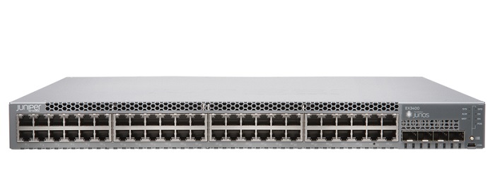 48-port 10/100/1000BaseT with 4 SFP+ and 2 QSFP+ Switch JUNIPER EX3400-48T-AFI-TAA
