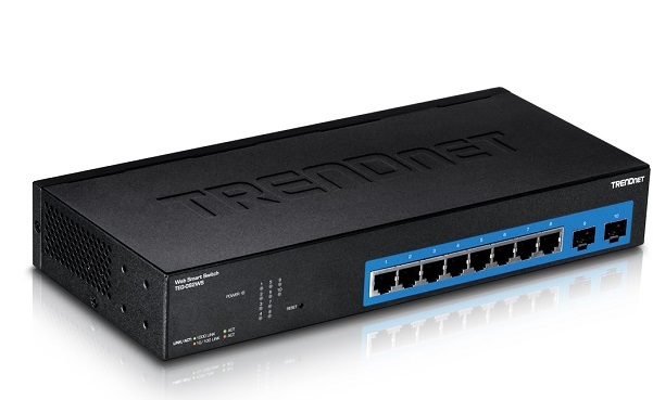 10-Port Gigabit Web Smart Switch TRENDnet TEG-082WS