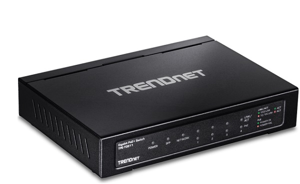 6-Port Gigabit PoE+ Switch TRENDnet TPE-TG611
