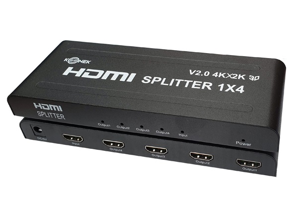 Bộ chia HDMI 1 ra 4 V2.0 Golden Konek