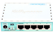 Thiết bị mạng Mikrotik | Router Mikrotik RB750-Gr3 hEX