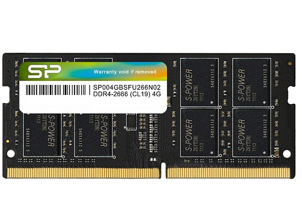 RAM Laptop Silicon Power DDR4-2666 CL19 SODIMM 4GB