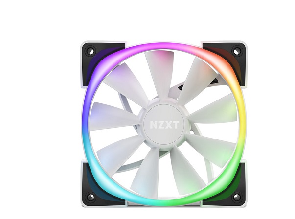 RGB Case Fan NZXT Aer RGB 2 Single WHITE 120mm