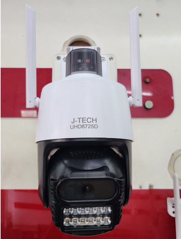 Camera IP Speed Dome hồng ngoại không dây 4.0 Megapixel J-TECH UHD6725D