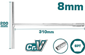 KhÃ³a lá»¥c giÃ¡c TOTAL  | Thanh vặn tay cầm chữ T 8mm TOTAL THTSW0806