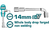 KhÃ³a lá»¥c giÃ¡c TOTAL  | Chìa vặn góc L 14mm TOTAL THWL1406