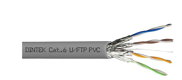 Cáp mạng Dintek CAT.6 FTP (1107-04011, 305 mét/cuộn)