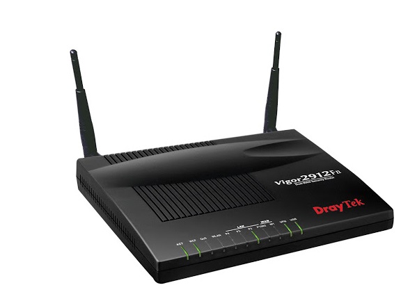 VPN, Firewall, Wireless Fiber, Load balancing DrayTek Vigor2912Fn