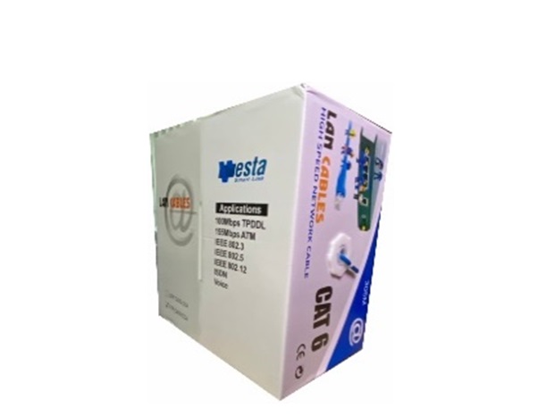 Cáp mạng chống cháy VESTA Cat6 UTP VS-UTP6-CO (24AWG)